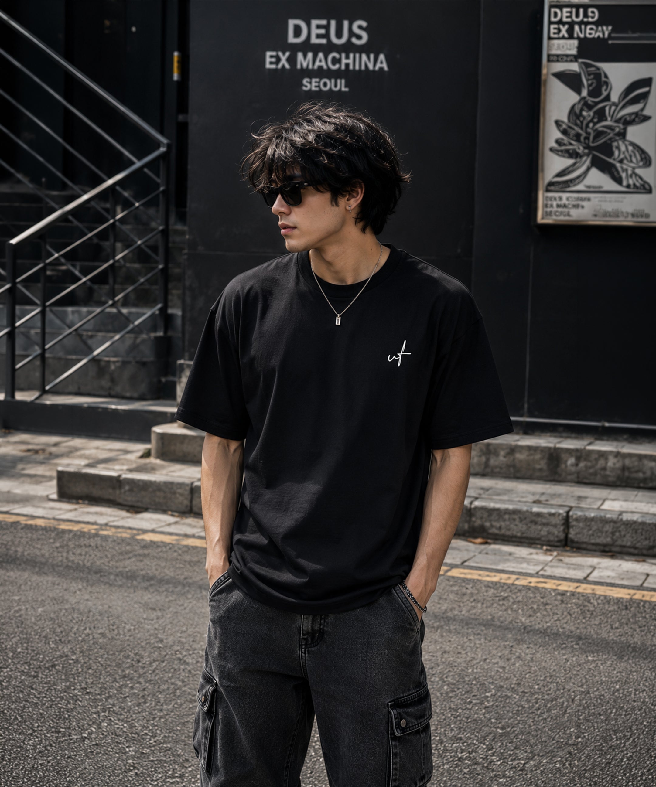 Unlimited Teddy Bear Oversized T-Shirt for Men | Premium Streetwear Back Print Graphic Tee