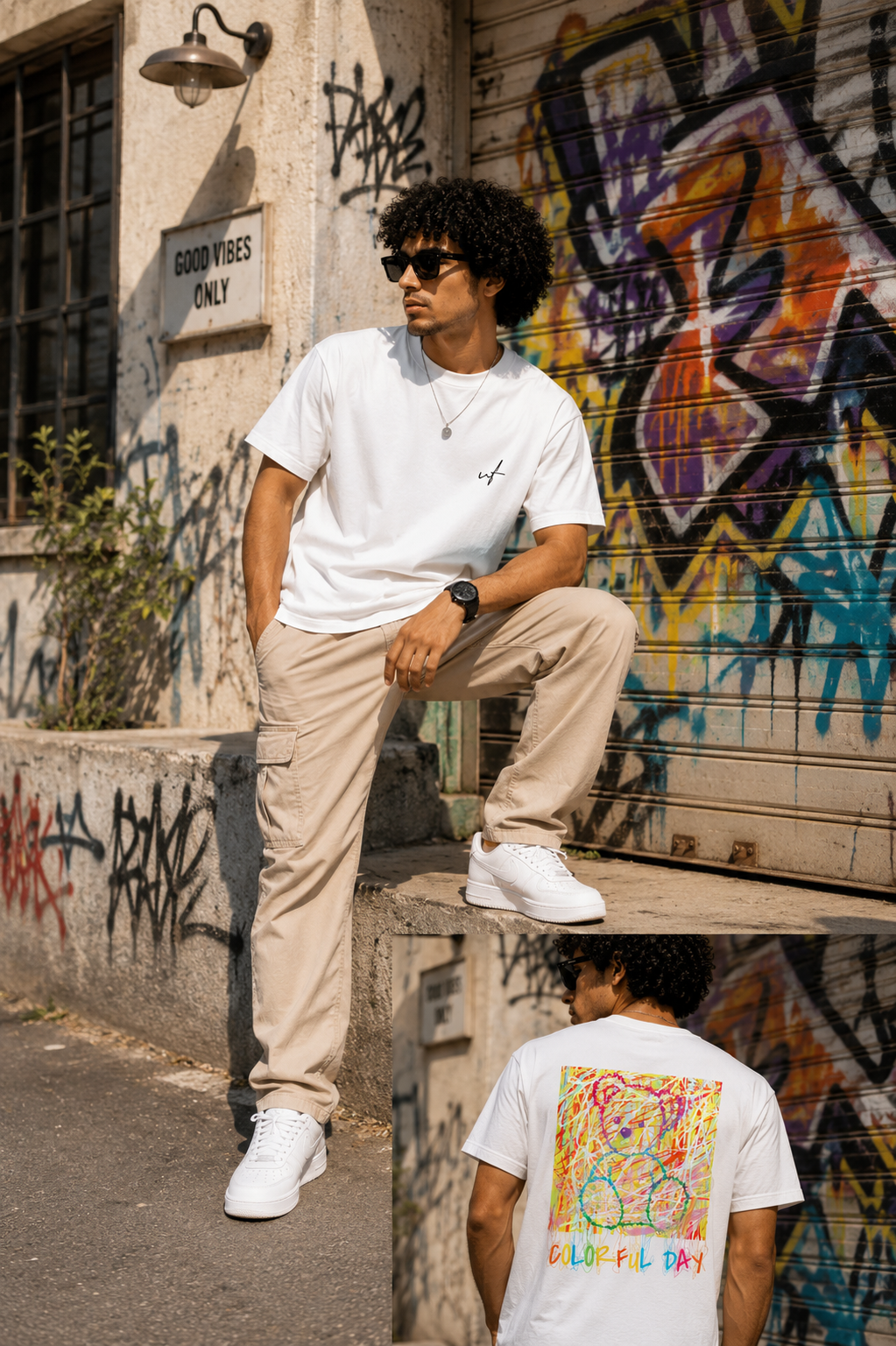 Cool Bear Streetwear Graphic T-Shirt – Urban Fashion Teddy Tee