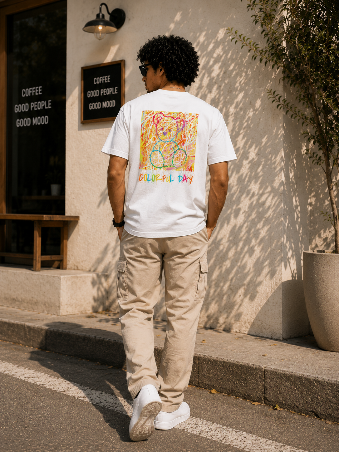 Cool Bear Streetwear Graphic T-Shirt – Urban Fashion Teddy Tee